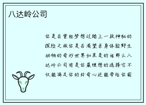 八达岭公司